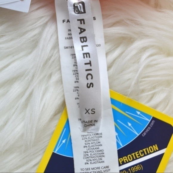 NWT Fabletics Alani Triangle Bikini Top | XSmall - Picture 5 of 6